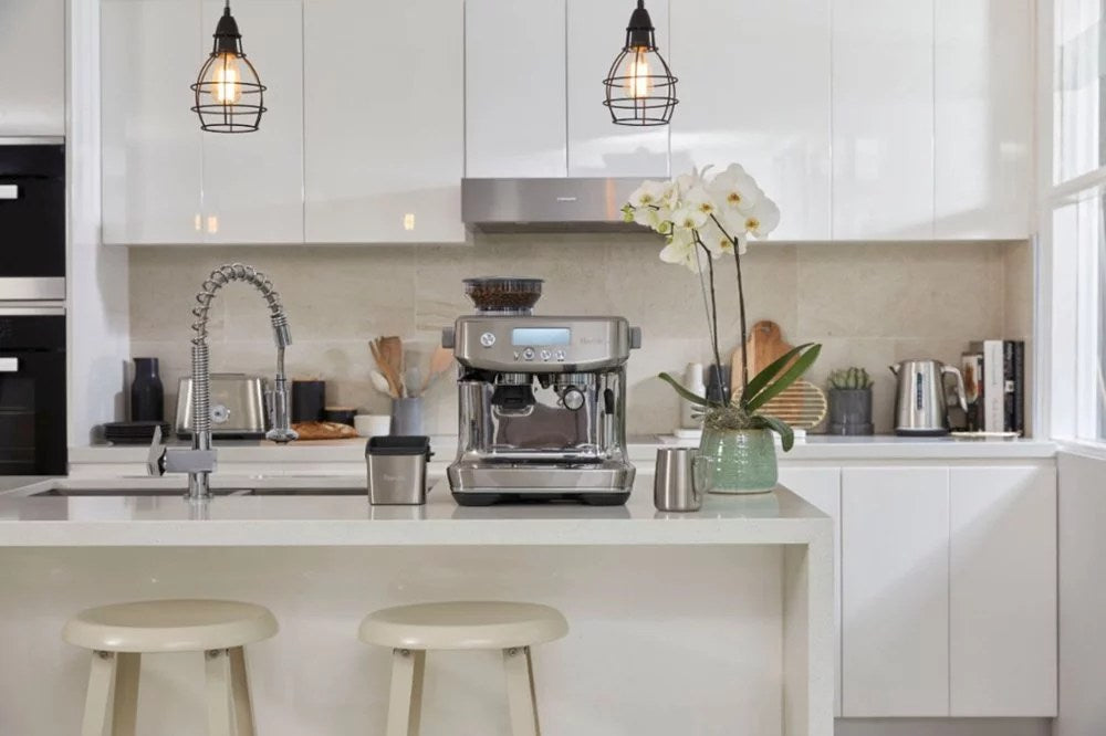 Breville  BES878BSS The Barista Pro Espresso Machine – Stainless Steel