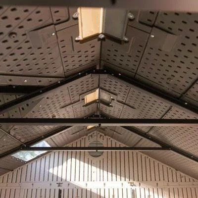 LIFETIME 10 FT. X 8 FT. OUTDOOR STORAGE SHED INSTALLATION INCLUDED
