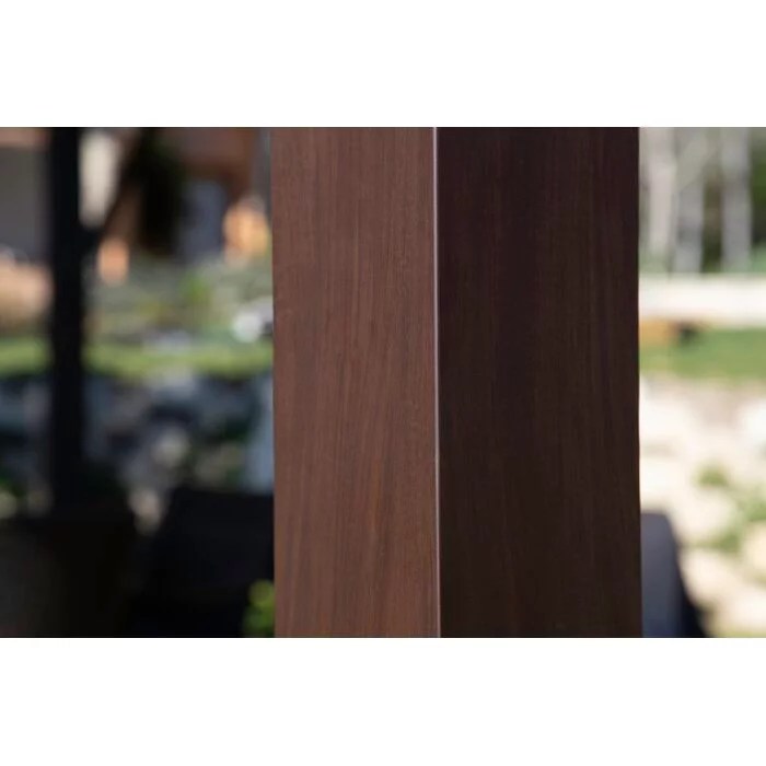 Paragon Outdoor Florence Pergola 11×11, Canadian Cedar / Cocoa