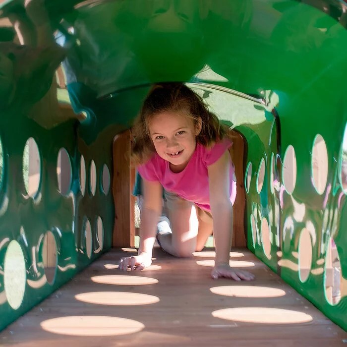 Woodridge Elite All Cedar Wooden Swing Set